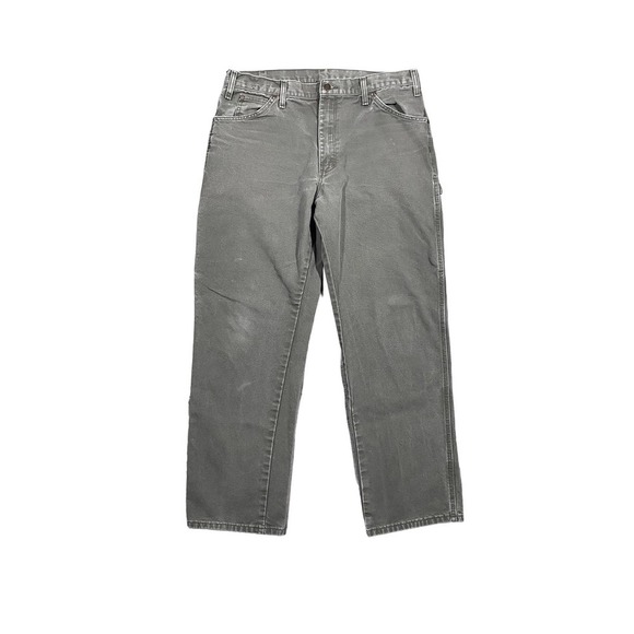 Y2K Dickies Forest Green Wokwear Pants - 36 x 32 - Picture 5 of 5